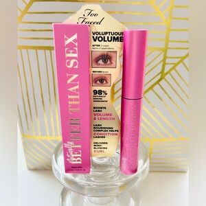 ✨Too Faced Naturally Better Than Sex Mascara | New in Box | Full Size✨